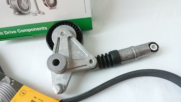 НАТЯЖИТЕЛЬ INA + РЕМЕНЬ CONTI 6PK2498 + РОЛИКИ AUDI VW 2.7 TDI 3.0 TDI