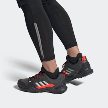 Buty trekkingowe adidas Terrex Ax3 GTX niskie z Membraną GORE-TEX r. 41 1/3