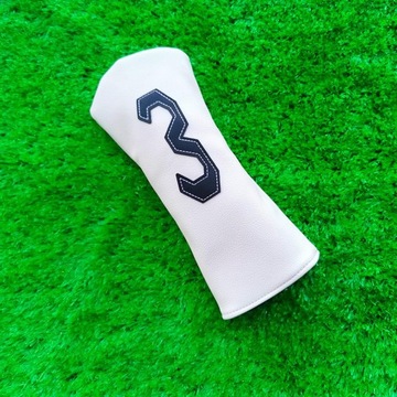 Деревянный чехол для головы из искусственной кожи для гольфа, защитные аксессуары