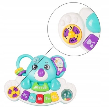 ОБРАЗОВАТЕЛЬНОЕ МУЗЫКАЛЬНОЕ ПИАНИНО ИНТЕРАКТИВНАЯ ОРГАННАЯ МУЗЫКА КОАЛА МЕДВЕДЬ PROMERCO