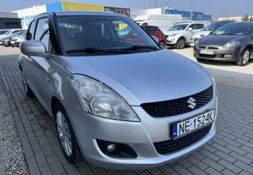 Suzuki Swift V Hatchback 5d 1.3 DDiS 75KM 2013 Suzuki Swift 1.3DDIS 75KM Klima ALU16 Kurtyny ..., zdjęcie 1