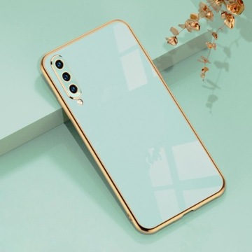 ГЛАМУРНЫЙ ЧЕХОЛ ДЛЯ SAMSUNG A50 СИЛИКОНОВЫЙ ЧЕХОЛ + СТЕКЛО