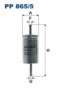 ФИЛЬТР ТОПЛИВА FILTRON PP865/5 