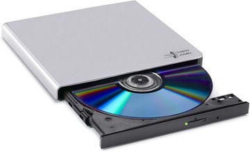 Nagrywarka zewnętrzna DVD-REC HITACHI LG GP57ES40 Slim BOX USB srebrny