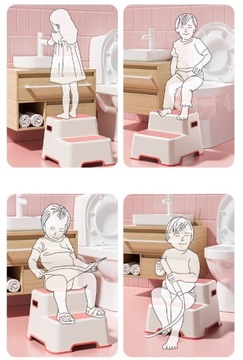 ДЕТСКАЯ ДВУХСТУПЕНЧАТАЯ, ПРОТИВОСКОЛЬЖАЮЩАЯ, ПОДНОЖКА ДЛЯ ДЕТСКОЙ ЛЕСТНИЦЫ