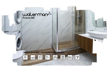 ТУАЛЕТНЫЙ НАСОС, ШЛИФОВКА, ПОД РАМУ, WATERMAN PRO MILL