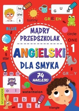 MĄDRY PRZEDSZKOLAK ANGIELSKI DLA SMYKA PRACA ZBIOROWA