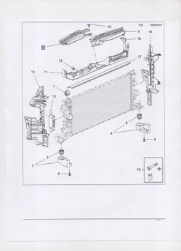 OPEL ASTRA K НАПРАВЛЯЮЩАЯ КРЫШКА РЕМНЯ ВЕРХНЯЯ комплект. Р Л