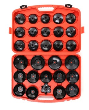 ТОРЦЕВЫЕ КЛЮЧИ ДЛЯ НАСАДОК МАСЛЯНЫХ ФИЛЬТРОВ НАБОР ИЗ 30 ШТ.