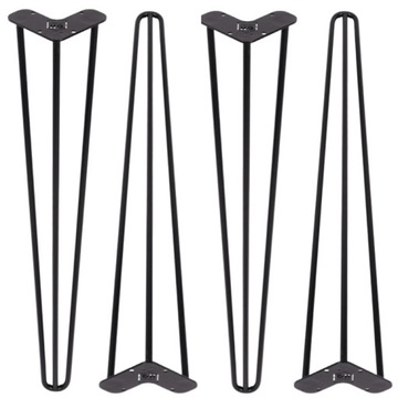 Metalowe nogi do stołu biurka 70 cm 4 szt zestaw nóg do stołu produkcja PL