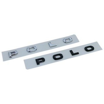 ZNAK SAMOLEPÍCÍ ZNAKY NÁPIS VOLKSWAGEN BORA 18.1X2.2CM