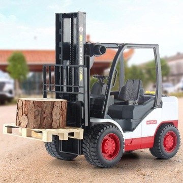 БОЛЬШОЙ ВИЛОЧНЫЙ ПОГРУЗЧИК ДЛЯ ДЕТЕЙ SOUND LIGHT + ПОДДОН