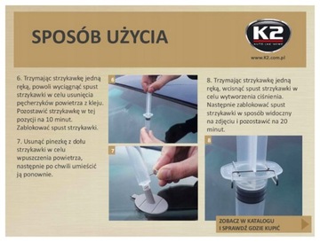 K2 РЕМОНТНЫЙ КОМПЛЕКТ ДЛЯ СТЕКЛА DOCTOR B350