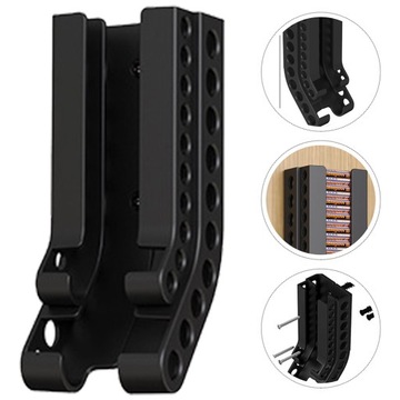 Battery Organizer Wall Mount Battery Holder