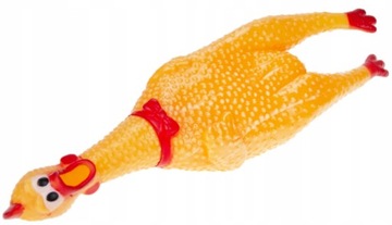 РЕЗИНОВАЯ ПИСКЛЮЧКА КУРИЦА ДЛЯ СОБАК КУРИЦА