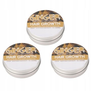 3 шт имбирный шампунь для роста волос.