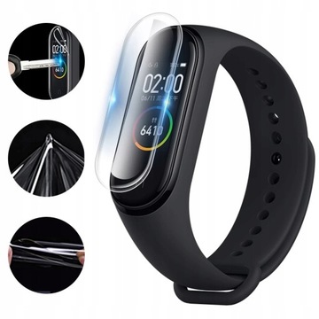 Folia ochronna na ekran opaski XIAOMI MI BAND 4 5