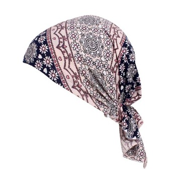 Turban Hat Soft Chemo Pre-Tied Wrap Headscarf Hat