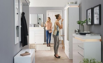 Глянцевый комод + светодиод + пульт дистанционного управления Infinity