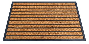 ВХОДНОЙ КОВРИК ДЛЯ ОБУВИ ПОД ДВЕРЬ КОКОС УЛИЧНЫЙ РЕЗИНОВЫЙ КОВрик 40х60