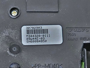 PANEL ŘÍZENÍ VENTILACE VOLVO S80 V70 XC70