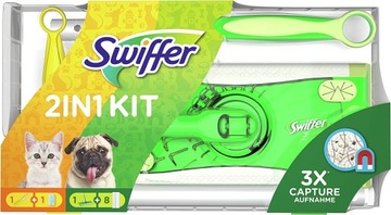 SWIFFER MOP - STARTER 1 швабра (8 насадок)