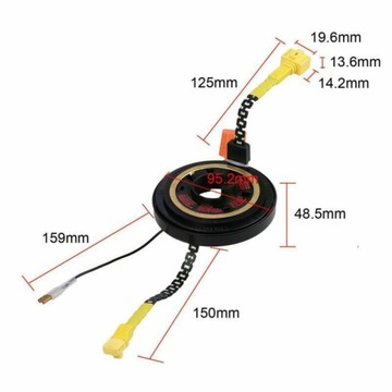 ПОДУШКА БЕЗОПАСНОСТИ РОЛИКОВАЯ ЛЕНТА SEAT AROSA IBIZA CORDOBA INCA