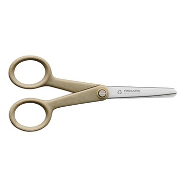 FISKARS ReNew Nożyczki hobbystyczne 13 cm biurowe szkolne uniwersalne ziół