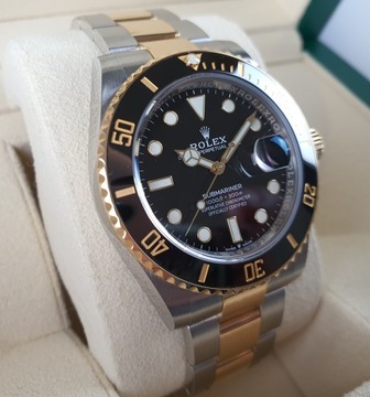 ROLEX SUBMARINER DATE 126613LN YELLOW GOLD/STEEL