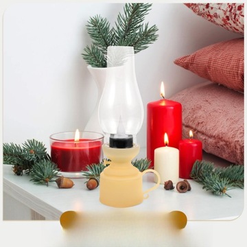 WINTAGE LED LAMPA NAFTOWA ELEKTRONICZNA LAMPA OLEJOWA