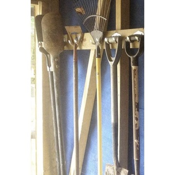 Вешалка для садовых инструментов, держатель для метлы, настенный органайзер, мастерская, 20 шт.