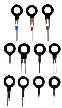 Съемники, плоскогубцы, гаечные ключи, инструменты для снятия обивки, радиозажимы, 40 шт.