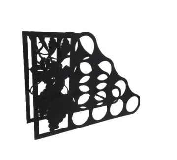 Винная полка на 10 бутылок.