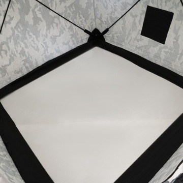 УЛИЧНАЯ ПАЛАТКА ДЛЯ ПОДЛЕДНОЙ РЫБАЛКИ 145*145*165 СМ - КАМУФЛЯЖ