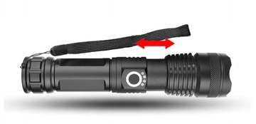 XHP90 ТАКТИЧЕСКИЙ МОЩНЫЙ СВЕТОДИОДНЫЙ ЗУМ USB-ФОНАРИК