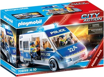 PLAYMOBIL 70899 TRANSPORTER POLICYJNY ŚWIATŁO