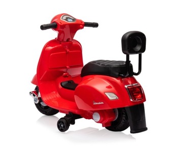 MILLY MALLY Автомобиль на аккумуляторе Mini Vespa GTS красный