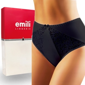 EMILI Tonia Кружевные Трусики Черные L