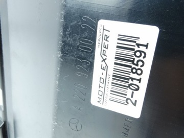 MERCEDES S W220 LOKETNÍ OPĚRKA KŮŽE ZADNÍ POHOVKA