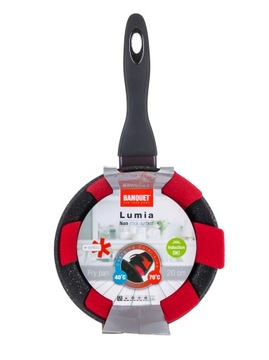 PATELNIA NIEPRZYWIERAJĄCA NON - STICK INDUKCJA BANQUET LUMIA 26 CM