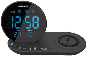 RADIOBUDZIK ZEGAREK ALARM TEMPERATURA ŁADOWARKA