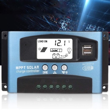 СОЛНЕЧНЫЙ РЕГУЛЯТОР 100А MPPT КОНТРОЛЛЕР ЗАРЯДКИ 12/24В BLUETOOTH