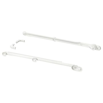 IKEA KOMPLEMENT Wysuwana szyna na kosze biały 58cm