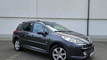 Peugeot 207 SW 1.6 VTi 120KM 2008 Peugeot 207 1.6BLPG 120Ps Polskora Panorama Klimatronik Parktronik ZADBANY