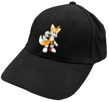 CZAPKA Z DASZKIEM CZARNA IMP-SONIC 10 LETNIA