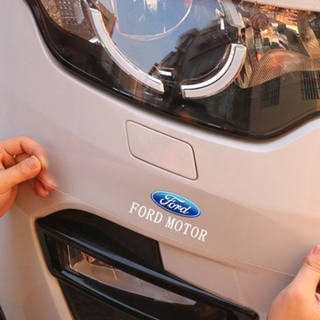 Защитные накладки на бампер автомобиля Ford, 4 шт.