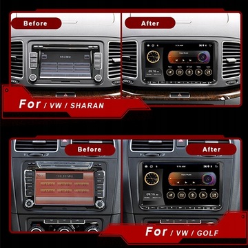 РАДИО ANDROID VW GOLF V VI VW PASSAT B6 B7 PASSAT TIGUAN TOURAN SKODA SEAT