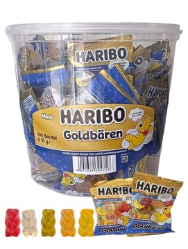 Żelki HARIBO MINI Złote Misie Dobranoc 1kg Niemieckie