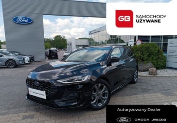 Ford Focus IV Kombi Facelifting 1.0 EcoBoost MHEV 155KM 2025 Ford Focus 155KM EcoBoost mHEV ST-LineX Automat SalonPL SerwisASO Iwl. FV2