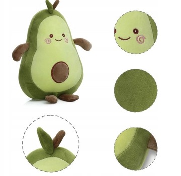Maskotka Przytulanka Poducha Awokado Miękka 35 cm